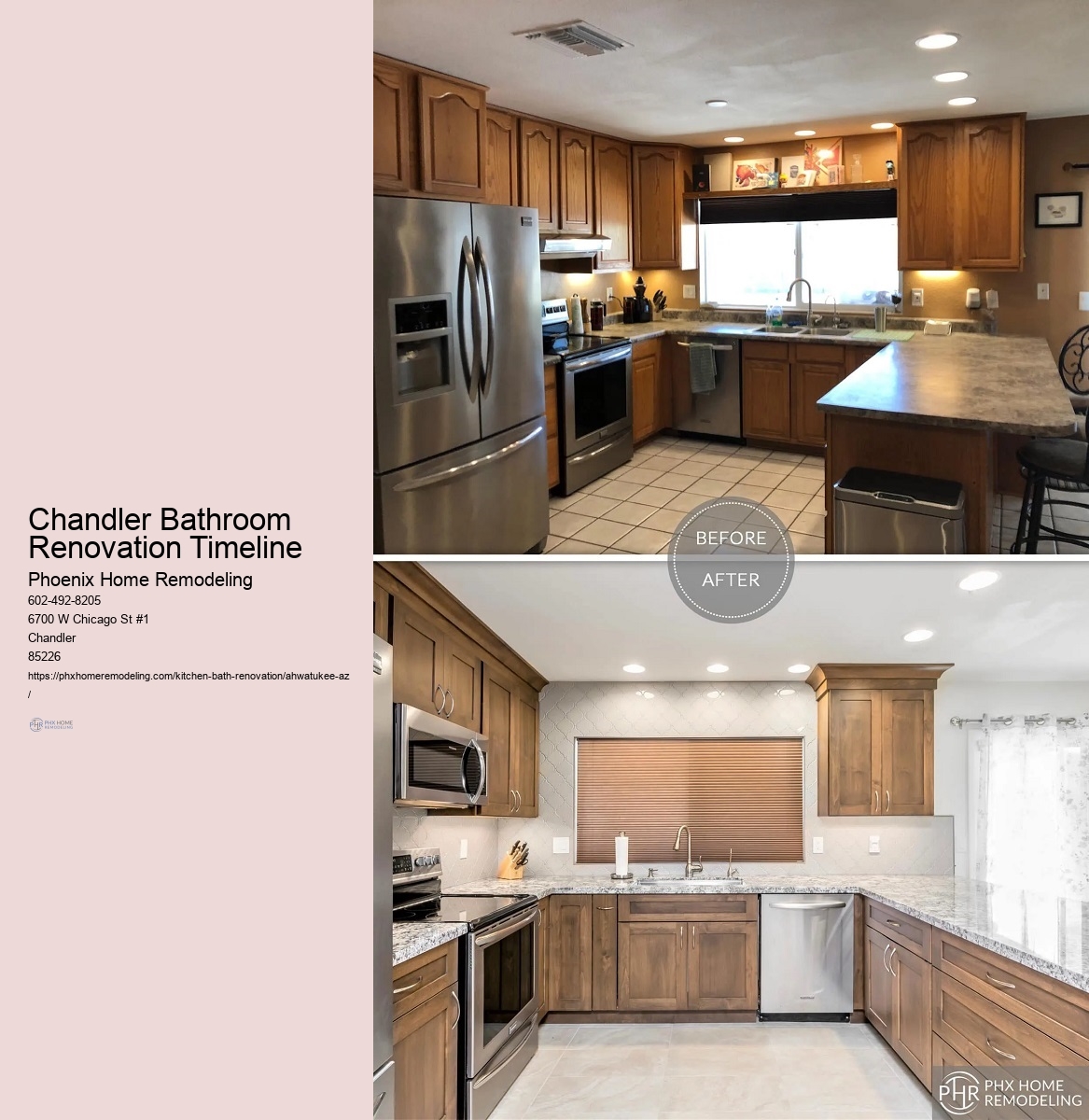 Arizona Chandler Kitchen and Bath Remodeling